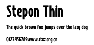 Stepon Thin.otf