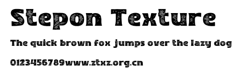 Stepon Texture.otf