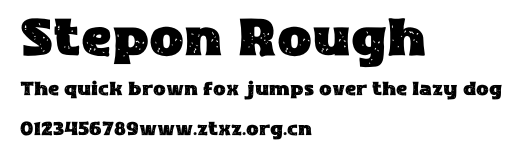 Stepon Rough.otf