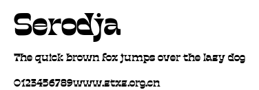 Serodja.ttf
