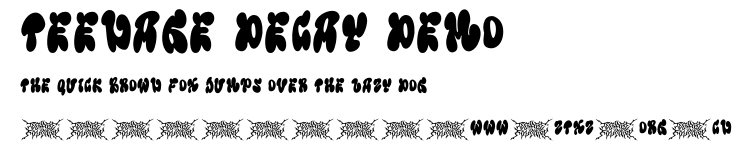 Teenage Decay Demo.otf