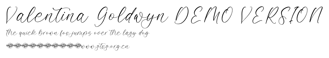 Valentina Goldwyn DEMO VERSION.ttf