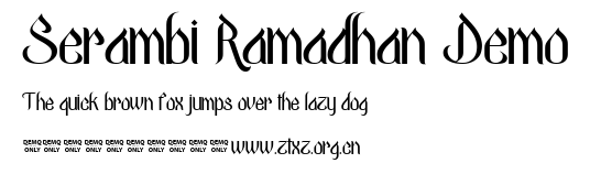 Serambi Ramadhan Demo.ttf