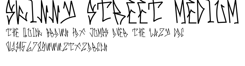 Skinny Street Medium.ttf