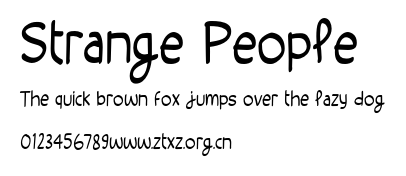Strange People.otf