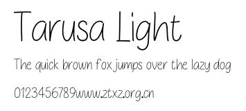 Tarusa Light.otf